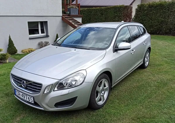 samochody osobowe Volvo V60 cena 38900 przebieg: 253300, rok produkcji 2012 z Rybnik